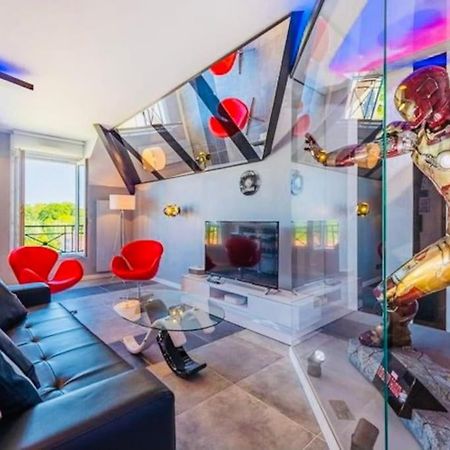 Appartement Disney Avengers, 5 Min Des Parcs Magny-le-Hongre Bagian luar foto