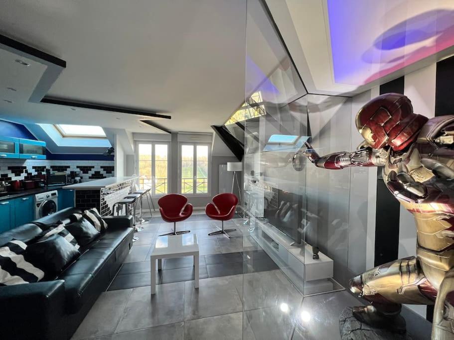 Appartement Disney Avengers, 5 Min Des Parcs Magny-le-Hongre Bagian luar foto