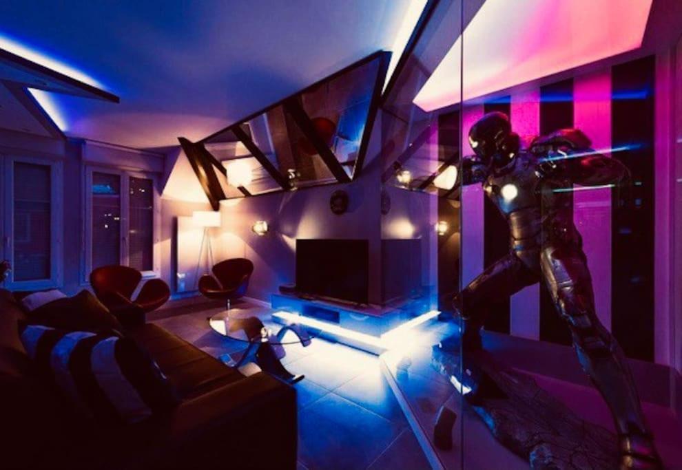 Appartement Disney Avengers, 5 Min Des Parcs Magny-le-Hongre Bagian luar foto