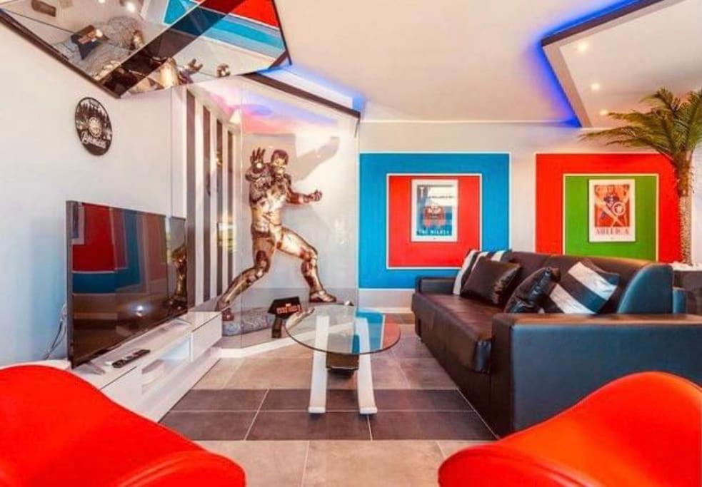 Appartement Disney Avengers, 5 Min Des Parcs Magny-le-Hongre Bagian luar foto